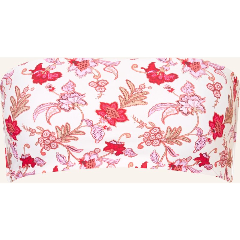 Seafolly Bandeau-Bikini-Top Summer Chintz rosa