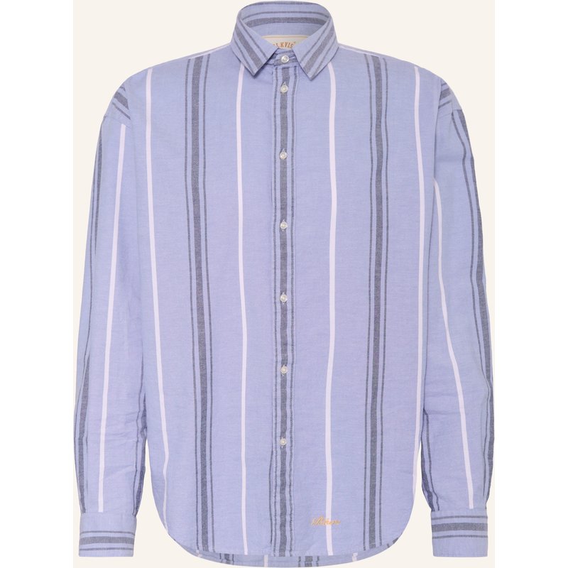 Blkvis Hemd Comfort Fit grau