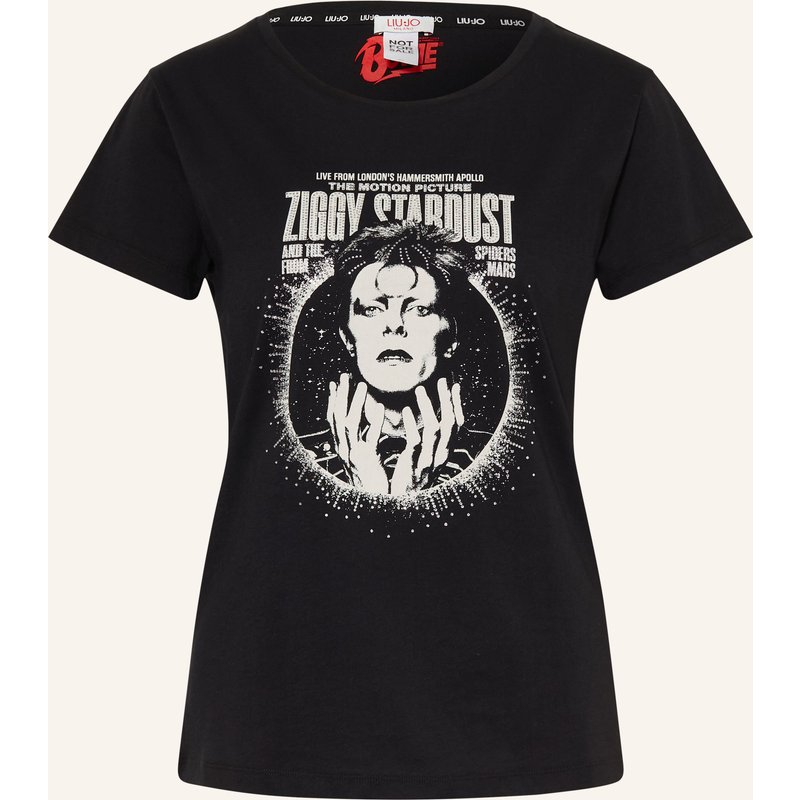 Liu Jo T-Shirt Mit Schmucksteinen schwarz
