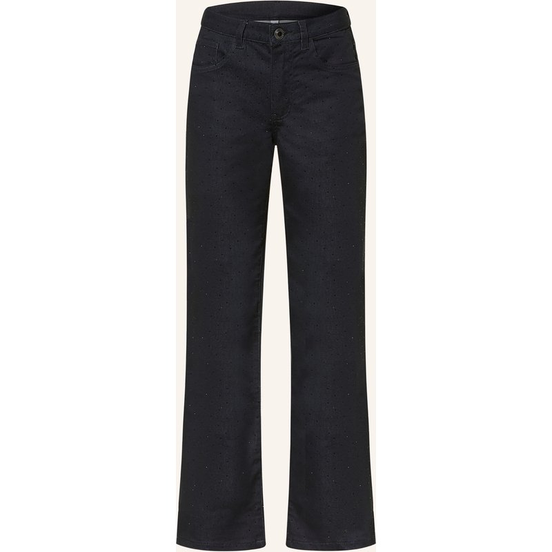 Liu Jo Straight Jeans Mit Schmucksteinen blau