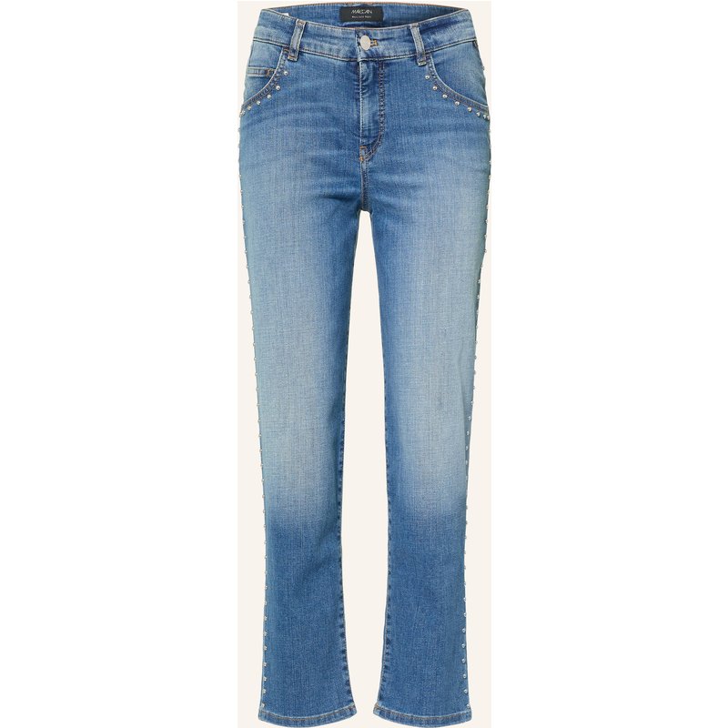 Marc Cain Cropped Jeans Roha Mit Nieten blau