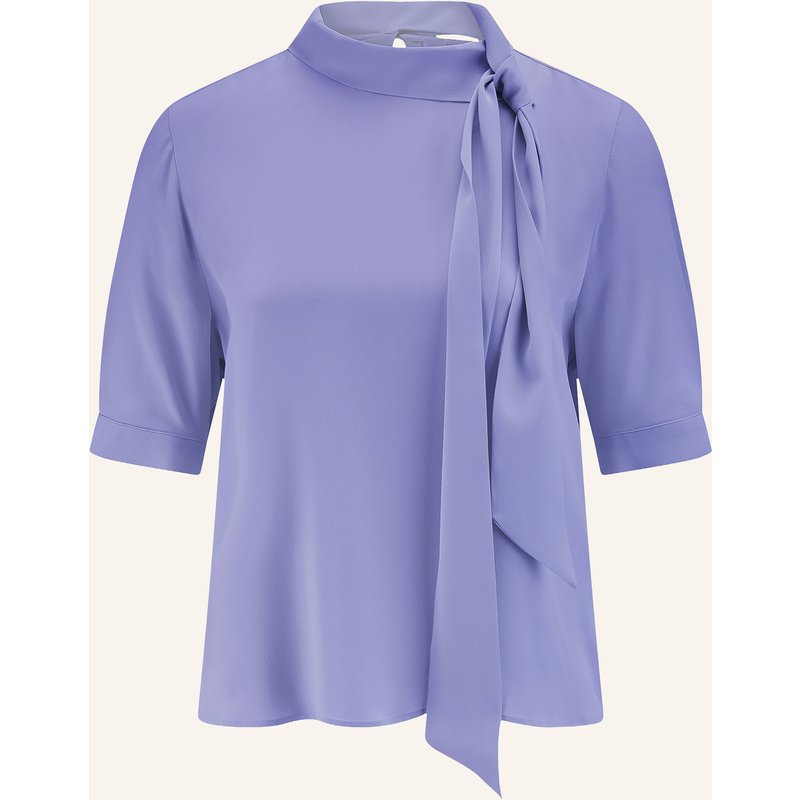 Riani Schluppenbluse Mit Seide blau