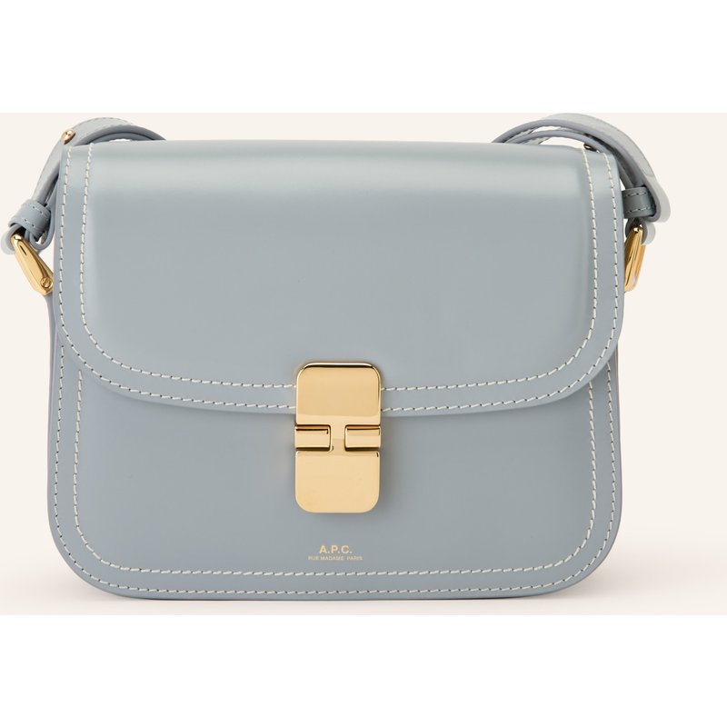 A.P.C. Umhängetasche Grace Small blau