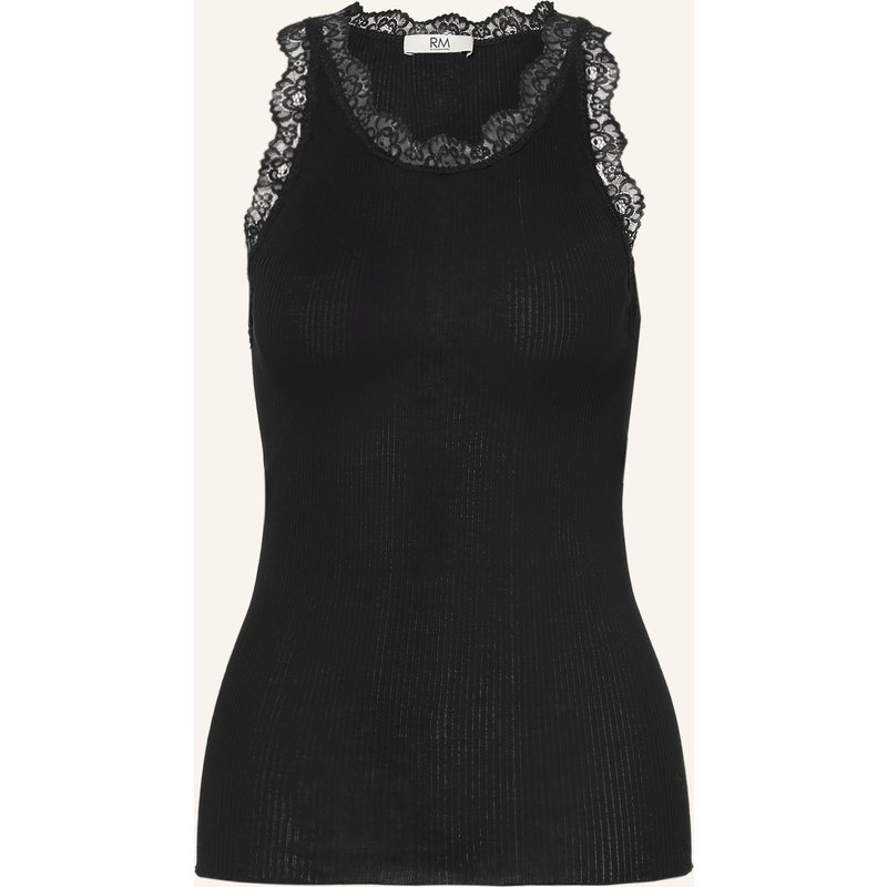 Rosemunde Top Rmwbalta Mit Spitze schwarz