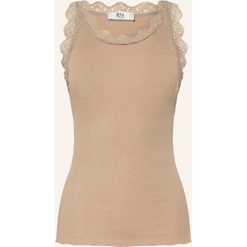 Rosemunde Top Rmwbalta Mit Spitze braun