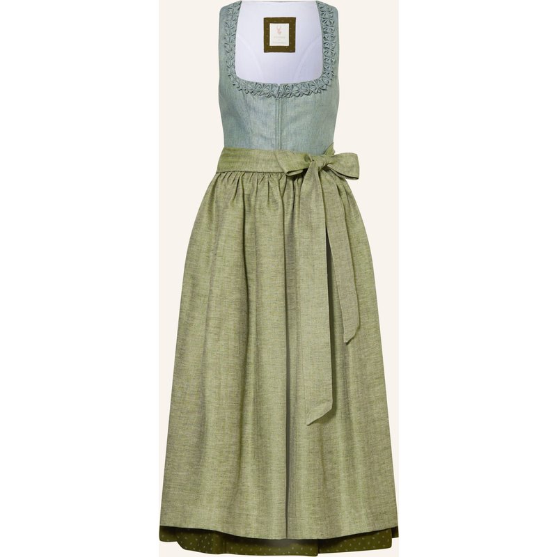 Johann & Johanna Dirndl Mit Leinen gruen