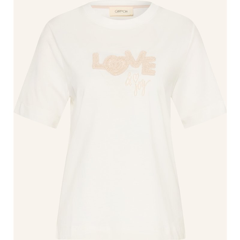 Cartoon T-Shirt weiss