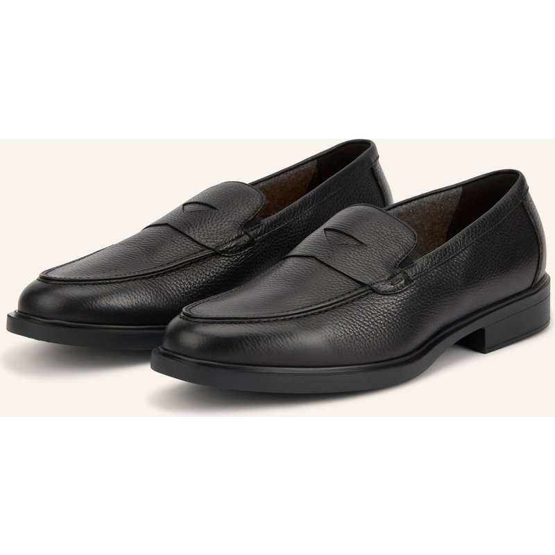 Doucal's Penny-Loafer Alce schwarz
