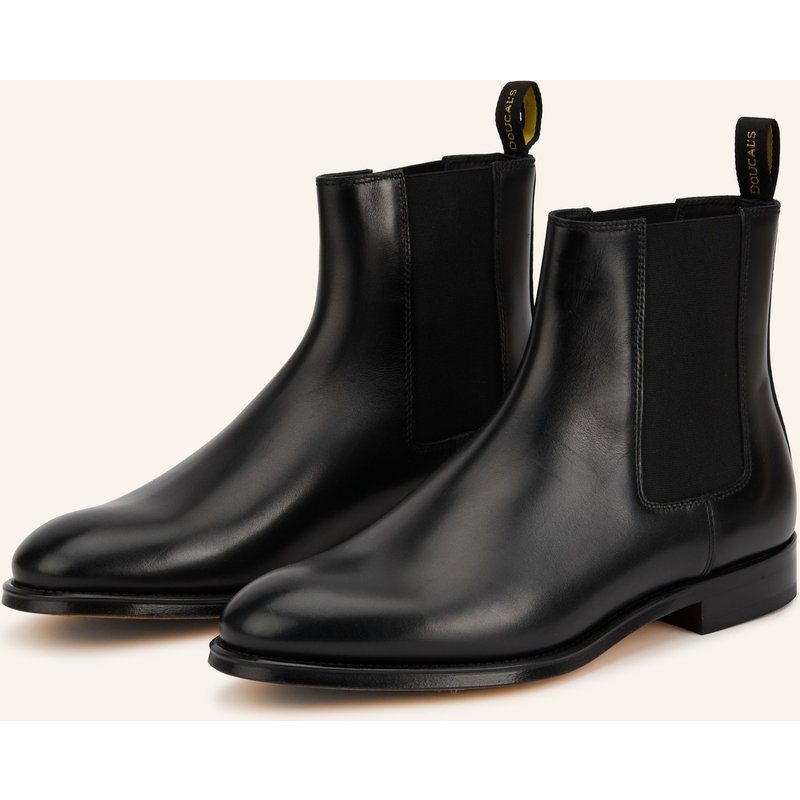 Doucal's Chelsea-Boots Deco schwarz