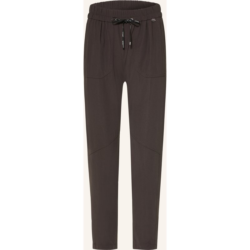 Marc Cain 7/8-Hose Im Jogging-Stil braun