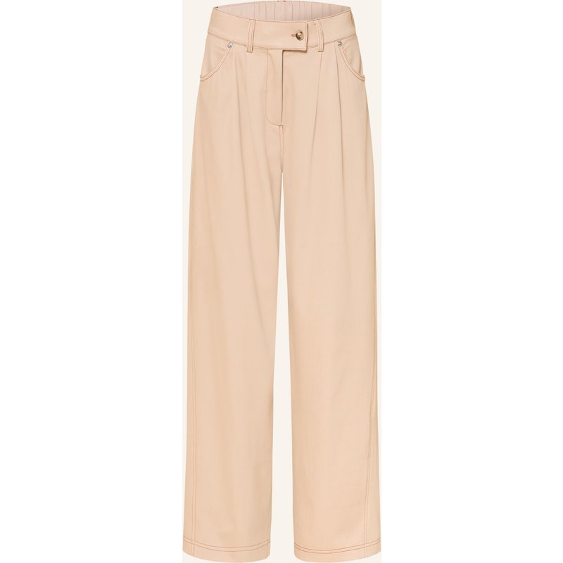 Mm By Max Mara Marlenehose Gestro In Jeansoptik beige