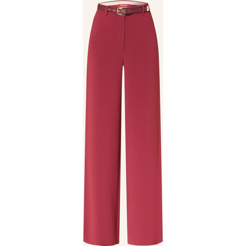 Max Mara Studio Marlenehose Amico rot