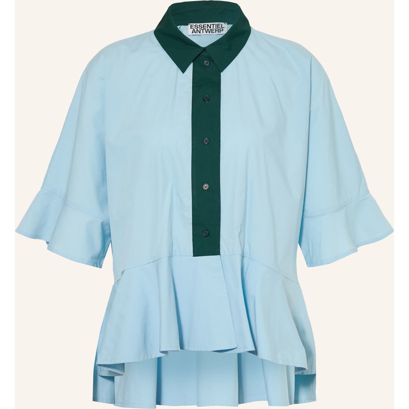 Essentiel Antwerp Bluse Kaylee Mit 3/4-Arm blau
