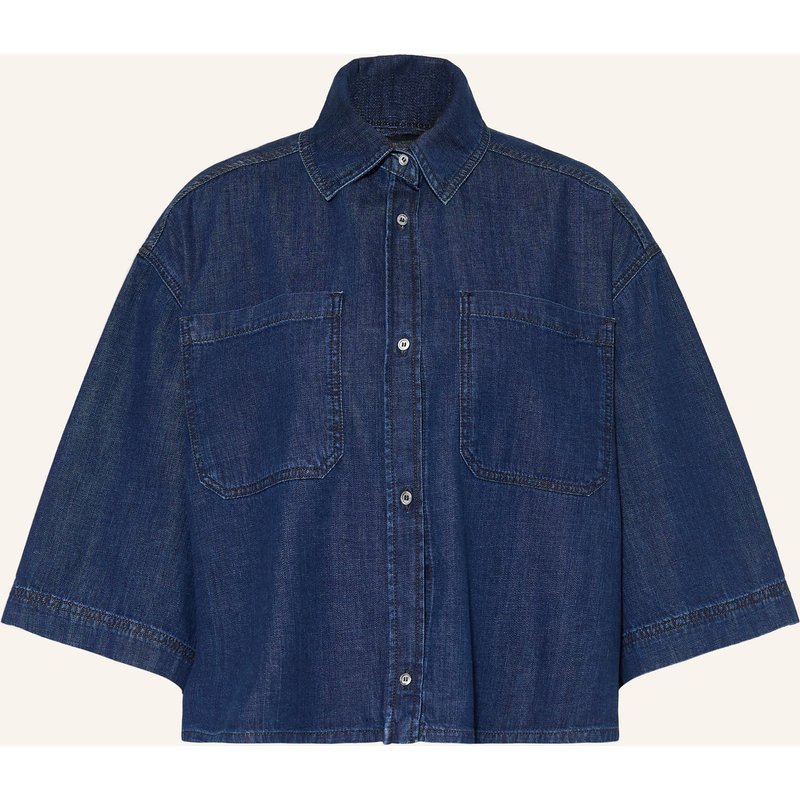 Weekend Max Mara Jeansbluse Zannata blau