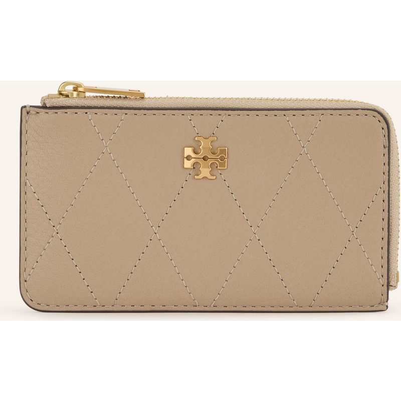 Tory Burch Kartenetui Charlie beige
