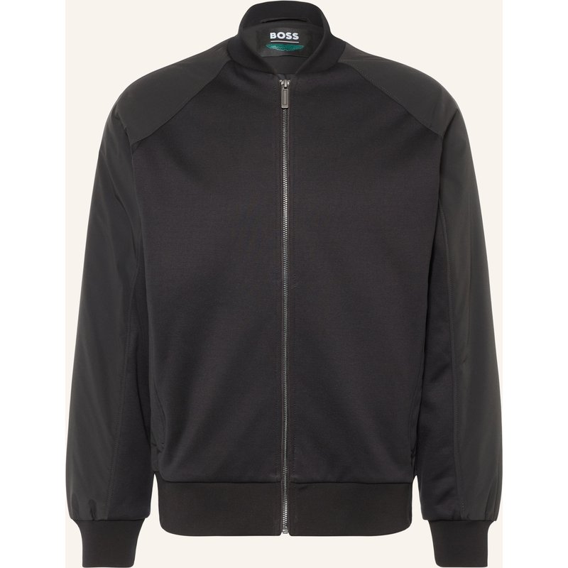 Boss Blouson Skiles Im Materialmix schwarz