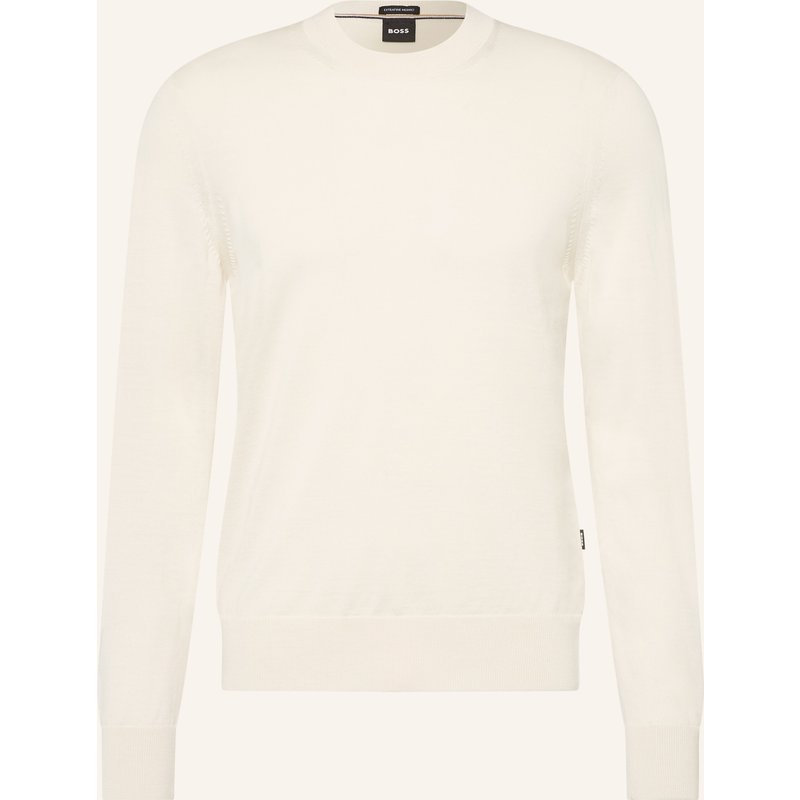 Boss Pullover Leno weiss