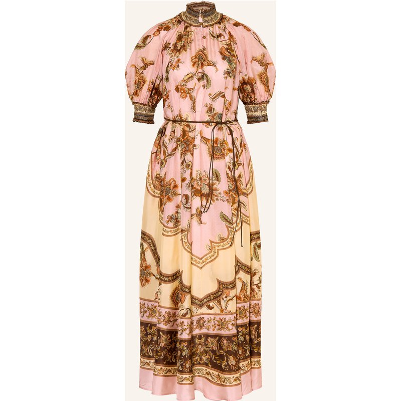 Zimmermann Seidenkleid Aster rosa