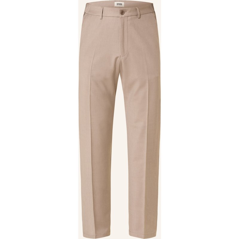 Drykorn Anzughose Ajend Regular Fit braun