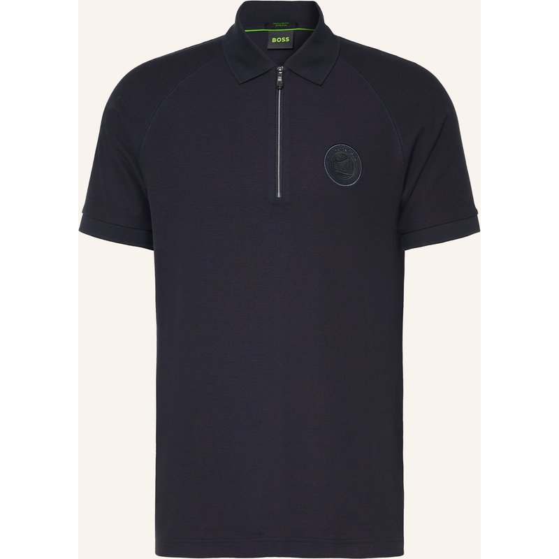 Boss Funktions-Poloshirt Union Philix Regular Fit blau