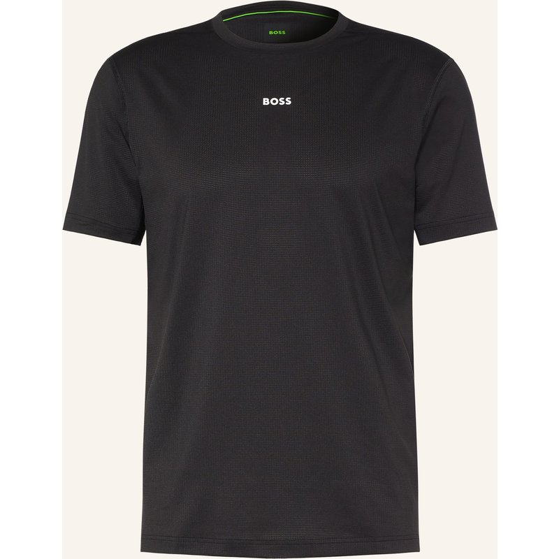 Boss Funktionsshirt Active schwarz