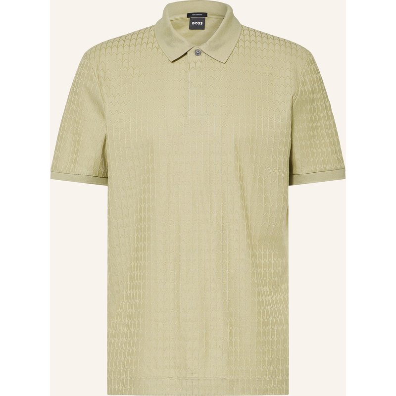 Boss Jersey-Poloshirt Parley gruen