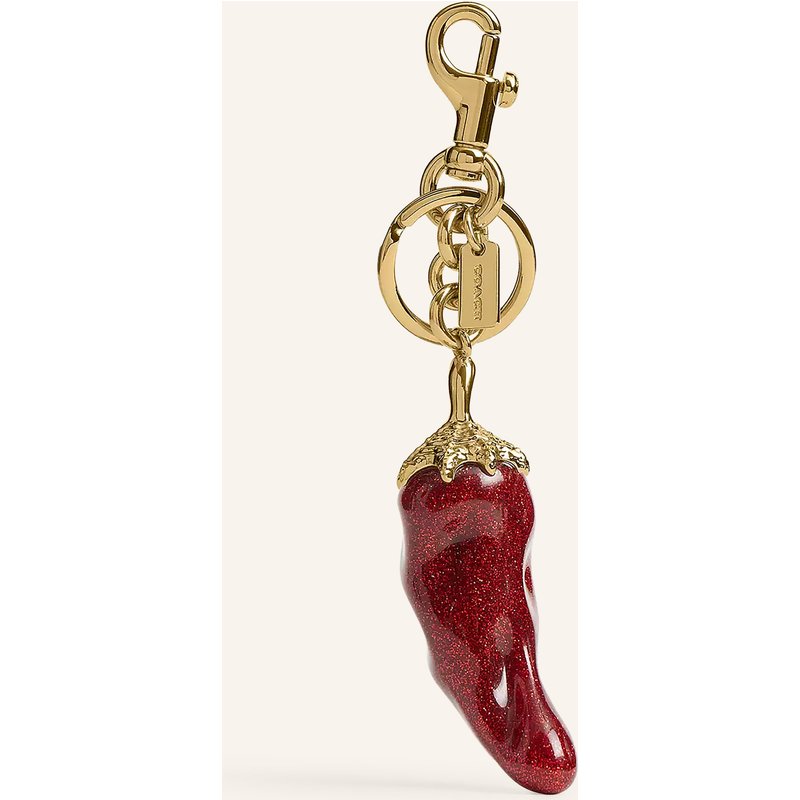 Coach Taschenanhänger Chili Pepper rot