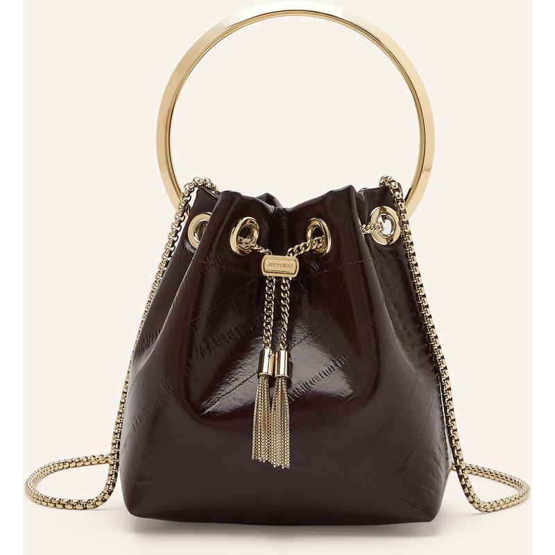 Jimmy Choo Umhängetasche Bon Bon Mini rot