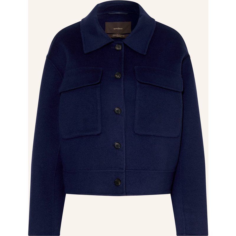 Windsor. Cabanjacke blau