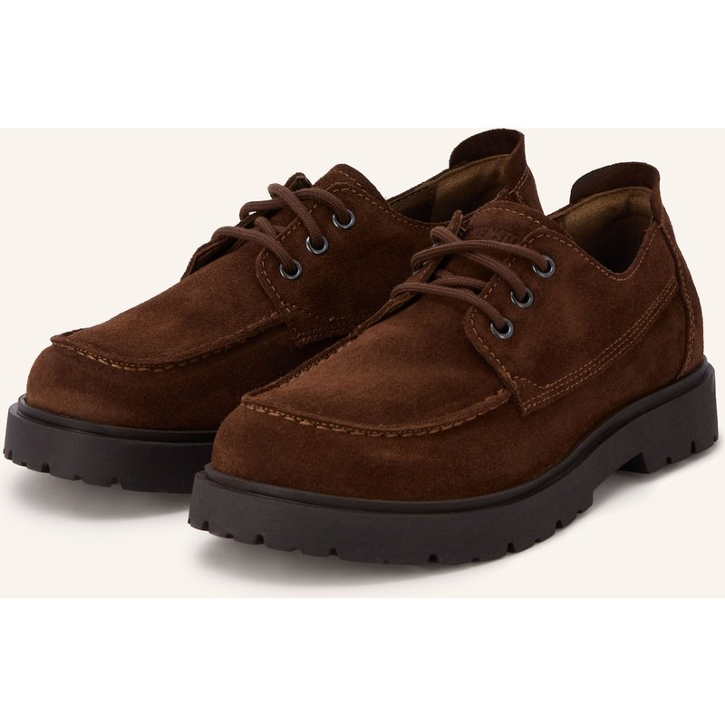 Birkenstock Schnürer Highwood Moc Lace braun