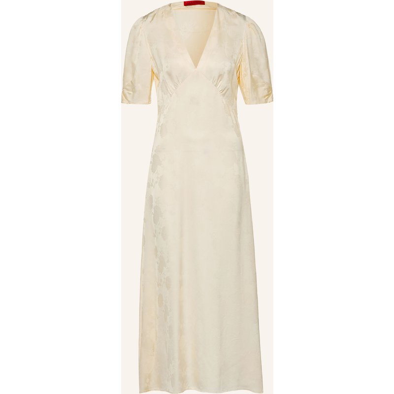 Max & Co. Jacquard-Kleid Film weiss