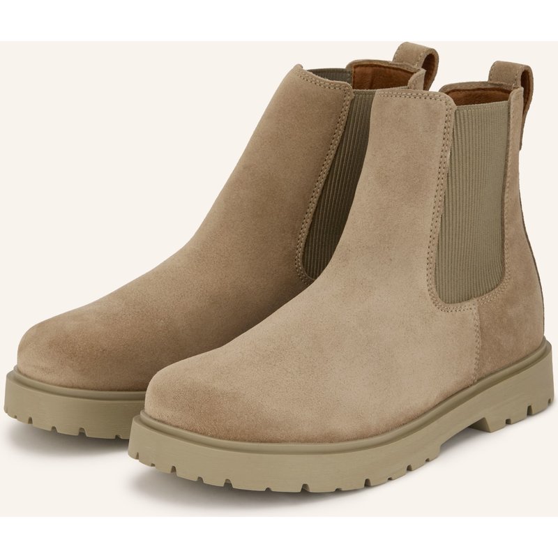 Birkenstock Chelsea-Boots Highwood Slip On Mid beige