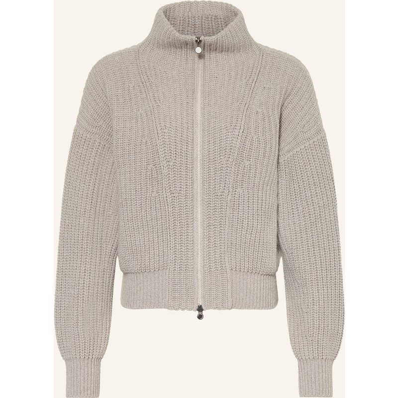 Iris Von Arnim Strickjacke Brunetta Aus Cashmere grau