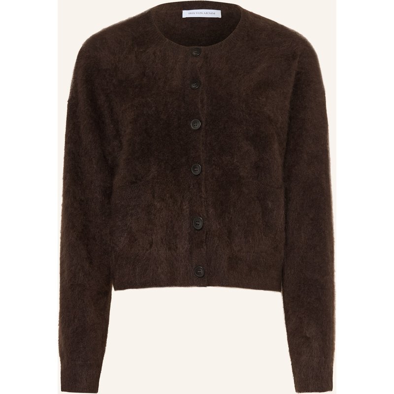 Iris Von Arnim Strickjacke Mina Aus Cashmere braun