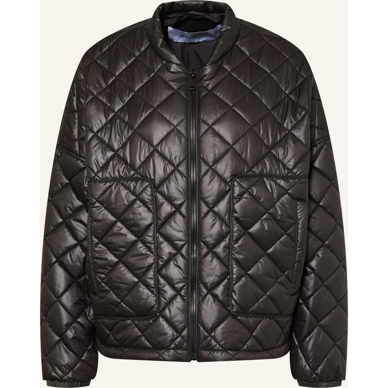 Mrs & Hugs Steppjacke schwarz