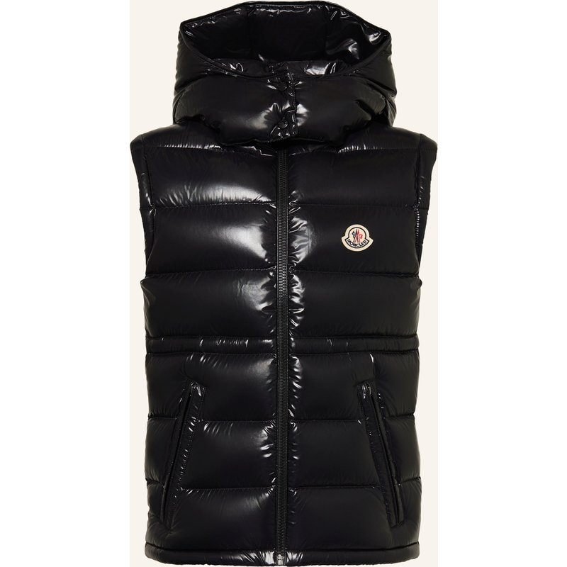 Moncler Enfant Daunenweste Ania Mit Abnehmbarer Kapuze schwarz