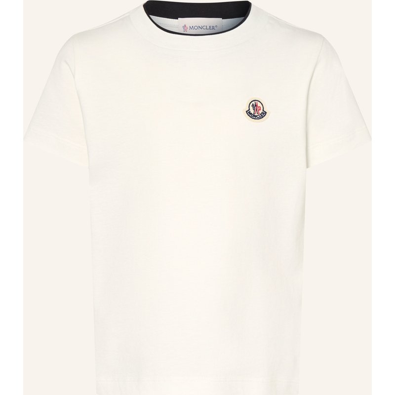 Moncler Enfant T-Shirt weiss