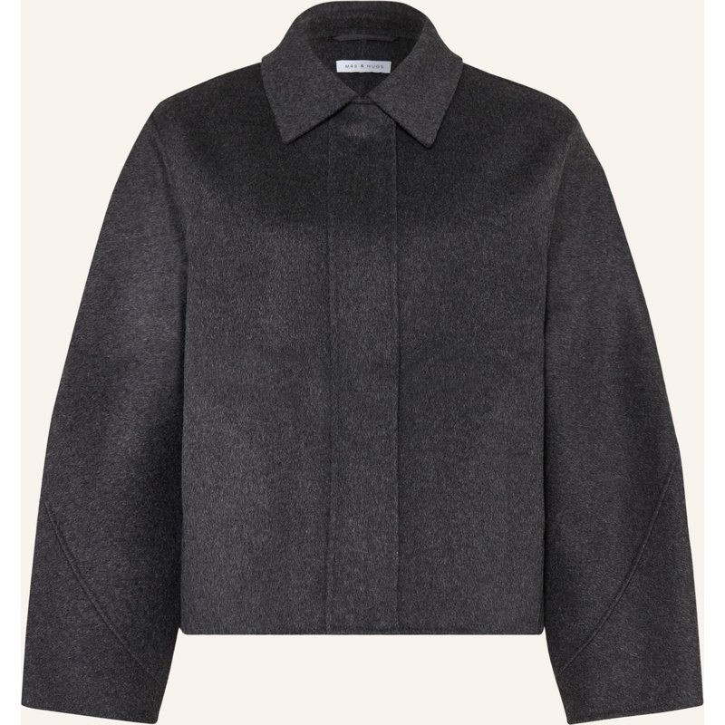 Mrs & Hugs Kastenjacke grau