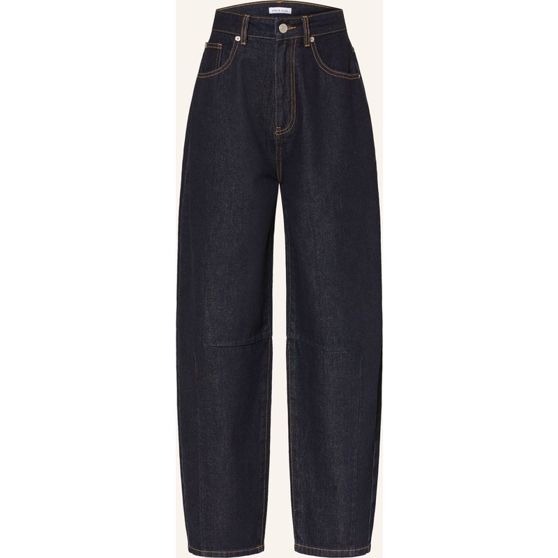 Mrs & Hugs Barrel Jeans grau