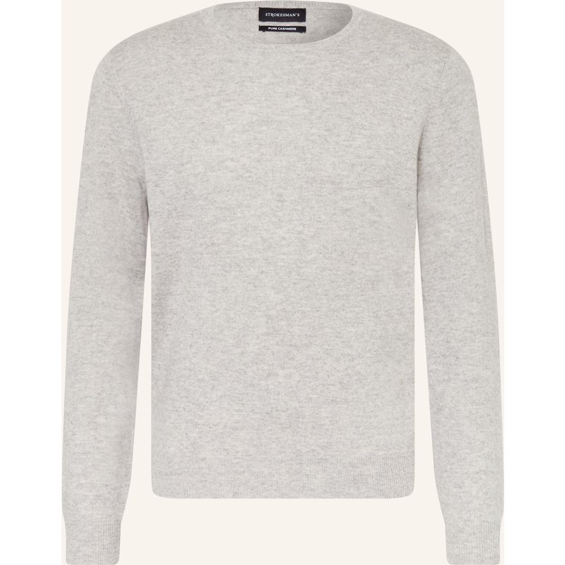 Strokesman's Cashmere-Pullover grau