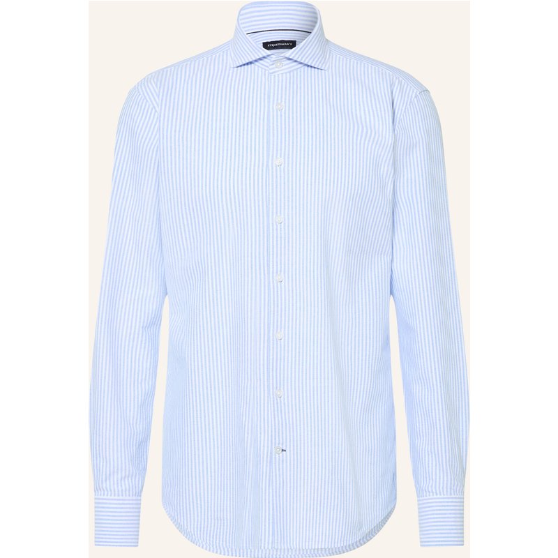 Strokesman's Hemd Slim Fit blau