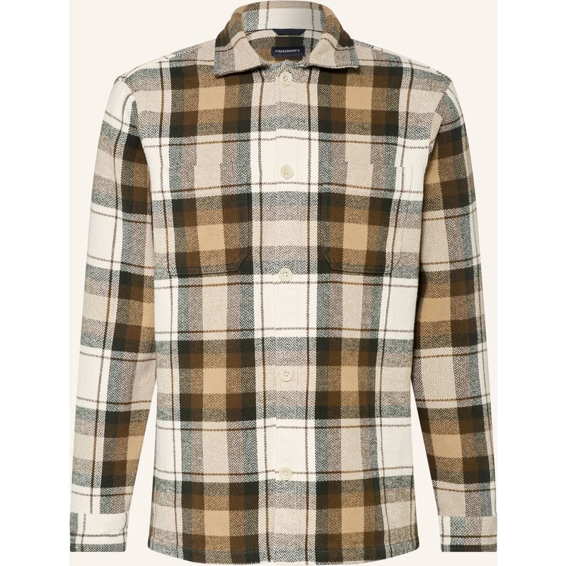 Strokesman's Hemd Comfort Fit braun