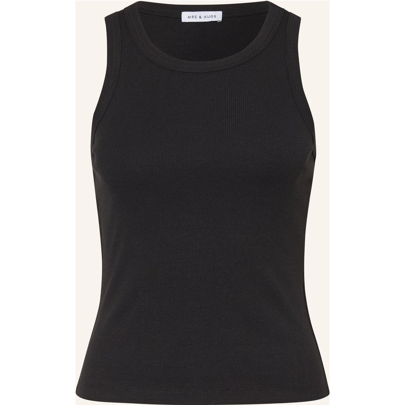 Mrs & Hugs Top schwarz