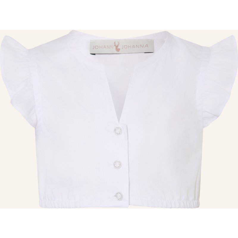 Johann & Johanna Dirndlbluse weiss