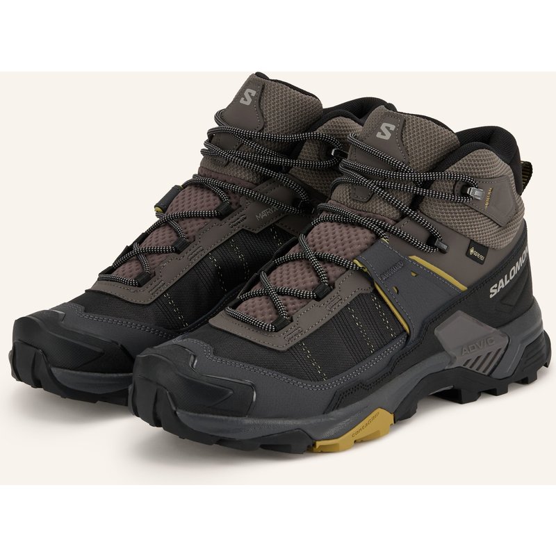 Salomon Wanderschuhe X Ultra 5 Mid Gtx grau