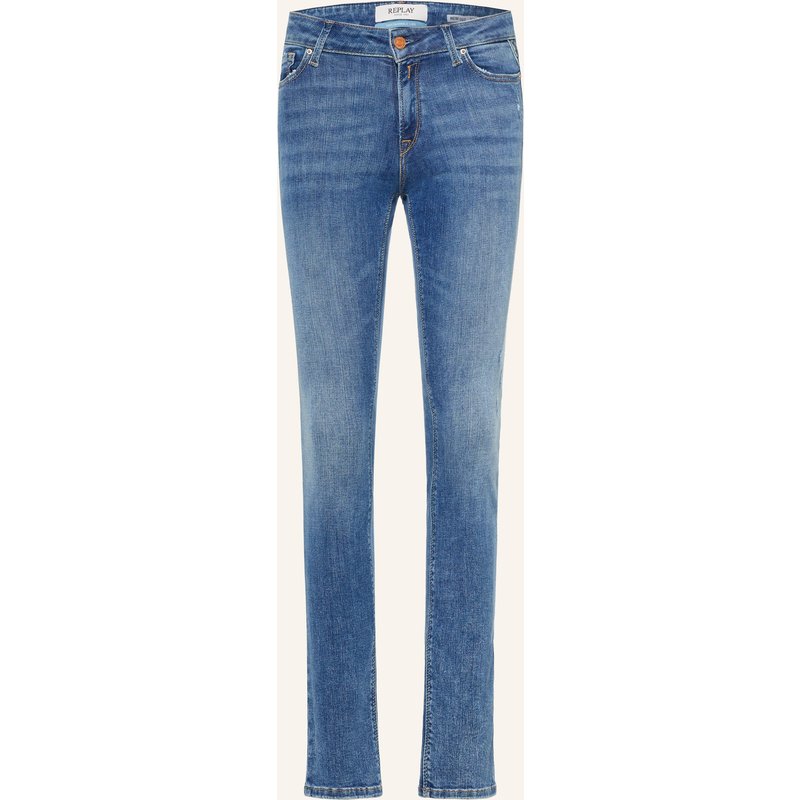 Replay Skinny Jeans New Luz blau