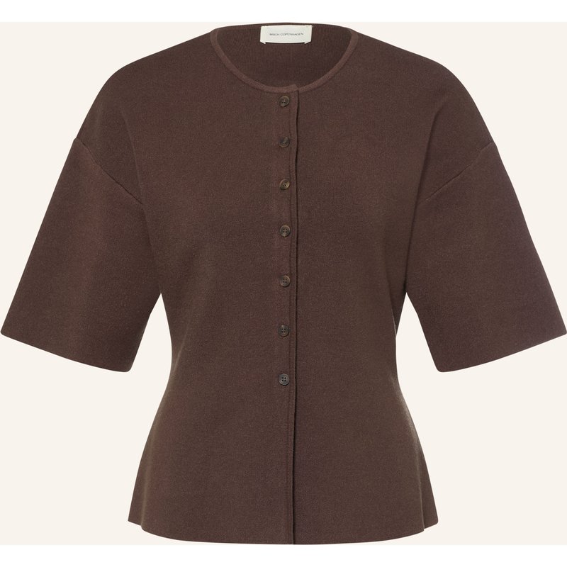Msch Copenhagen Strickjacke Mschmirielle Mit 3/4-Arm braun