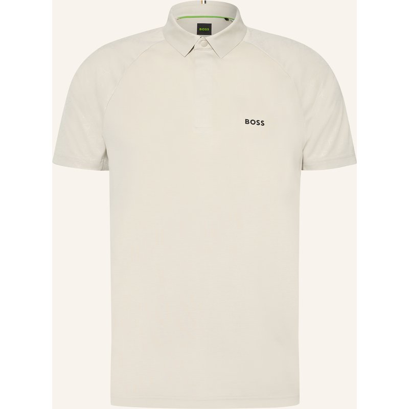 Boss Funktions-Poloshirt Goc Regular Fit beige