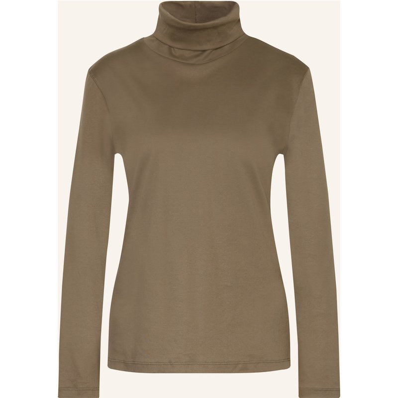 Van Laack Rollkragenshirt Vl-Melissa-Xx gruen