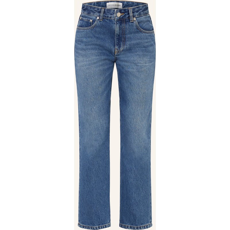 Victoria Beckham Straight Jeans blau